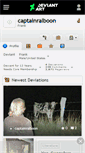Mobile Screenshot of captainralboon.deviantart.com