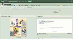 Desktop Screenshot of cheeseblade.deviantart.com