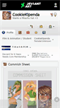 Mobile Screenshot of cookiekipenda.deviantart.com