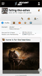 Mobile Screenshot of falling-like-ashes.deviantart.com