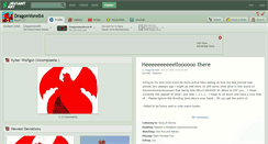 Desktop Screenshot of dragonvore84.deviantart.com