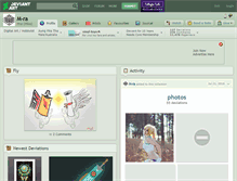 Tablet Screenshot of m-ra.deviantart.com