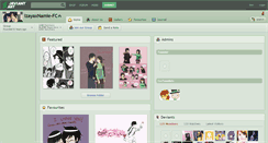 Desktop Screenshot of izayaxnamie-fc.deviantart.com