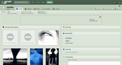 Desktop Screenshot of nocebo.deviantart.com