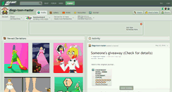 Desktop Screenshot of diego-toon-master.deviantart.com
