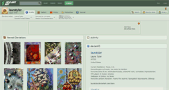 Desktop Screenshot of lauratyler.deviantart.com
