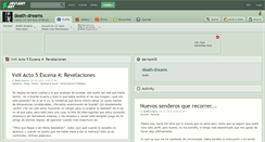 Desktop Screenshot of death-dreams.deviantart.com