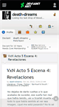 Mobile Screenshot of death-dreams.deviantart.com
