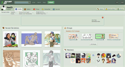 Desktop Screenshot of maodi.deviantart.com