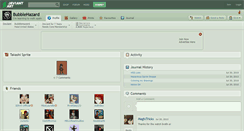 Desktop Screenshot of bubblehazard.deviantart.com