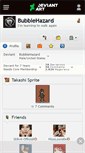 Mobile Screenshot of bubblehazard.deviantart.com