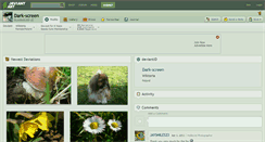 Desktop Screenshot of dark-screen.deviantart.com
