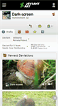 Mobile Screenshot of dark-screen.deviantart.com