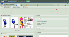 Desktop Screenshot of clawdeena9youtube.deviantart.com