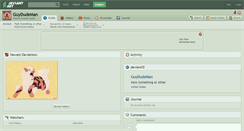 Desktop Screenshot of guydudeman.deviantart.com