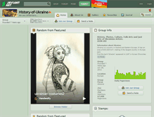 Tablet Screenshot of history-of-ukraine.deviantart.com