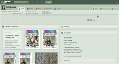 Desktop Screenshot of leonhouse.deviantart.com
