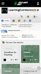 Mobile Screenshot of learningevermore.deviantart.com