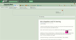 Desktop Screenshot of hyacinth-black.deviantart.com