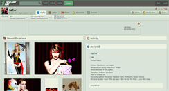 Desktop Screenshot of natvv.deviantart.com