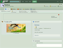 Tablet Screenshot of furrtwo.deviantart.com