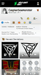 Mobile Screenshot of caspianseamonster.deviantart.com