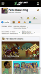 Mobile Screenshot of felix-duke-king.deviantart.com
