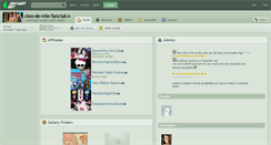 Desktop Screenshot of cleo-de-nile-fanclub.deviantart.com