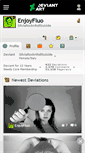 Mobile Screenshot of enjoyfluo.deviantart.com