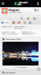 Mobile Screenshot of kingcam.deviantart.com