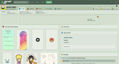 Desktop Screenshot of amai-raion.deviantart.com