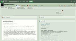 Desktop Screenshot of masterwolf66669.deviantart.com