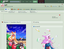 Tablet Screenshot of eefi.deviantart.com