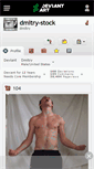 Mobile Screenshot of dmitry-stock.deviantart.com