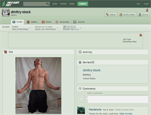 Tablet Screenshot of dmitry-stock.deviantart.com