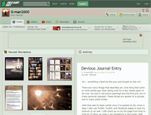 Tablet Screenshot of g-man2000.deviantart.com