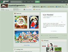 Tablet Screenshot of inuyashaxkagomexxx.deviantart.com