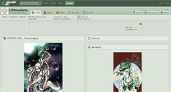 Desktop Screenshot of lilnimuesama.deviantart.com