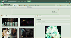 Desktop Screenshot of ladyuranus.deviantart.com