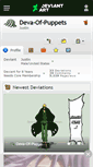 Mobile Screenshot of deva-of-puppets.deviantart.com