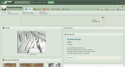 Desktop Screenshot of iniquitousdesign.deviantart.com