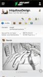 Mobile Screenshot of iniquitousdesign.deviantart.com