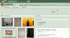 Desktop Screenshot of chainedbyreality.deviantart.com