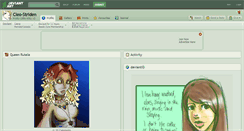 Desktop Screenshot of cleo-striden.deviantart.com
