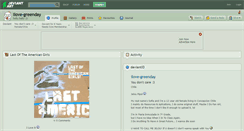 Desktop Screenshot of ilove-greenday.deviantart.com