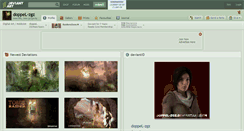 Desktop Screenshot of doppel-zgz.deviantart.com