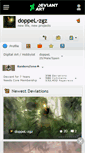 Mobile Screenshot of doppel-zgz.deviantart.com