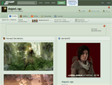 Tablet Screenshot of doppel-zgz.deviantart.com