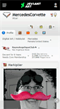 Mobile Screenshot of mercedescorvette.deviantart.com