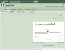 Tablet Screenshot of insaneprelude.deviantart.com